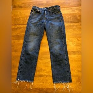 Levi’s Premium Wedgie Straight Jeans women’s 27